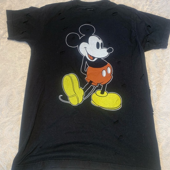 Disney Mickey Mouse Distressed Graphic T - Picture 4 of 7